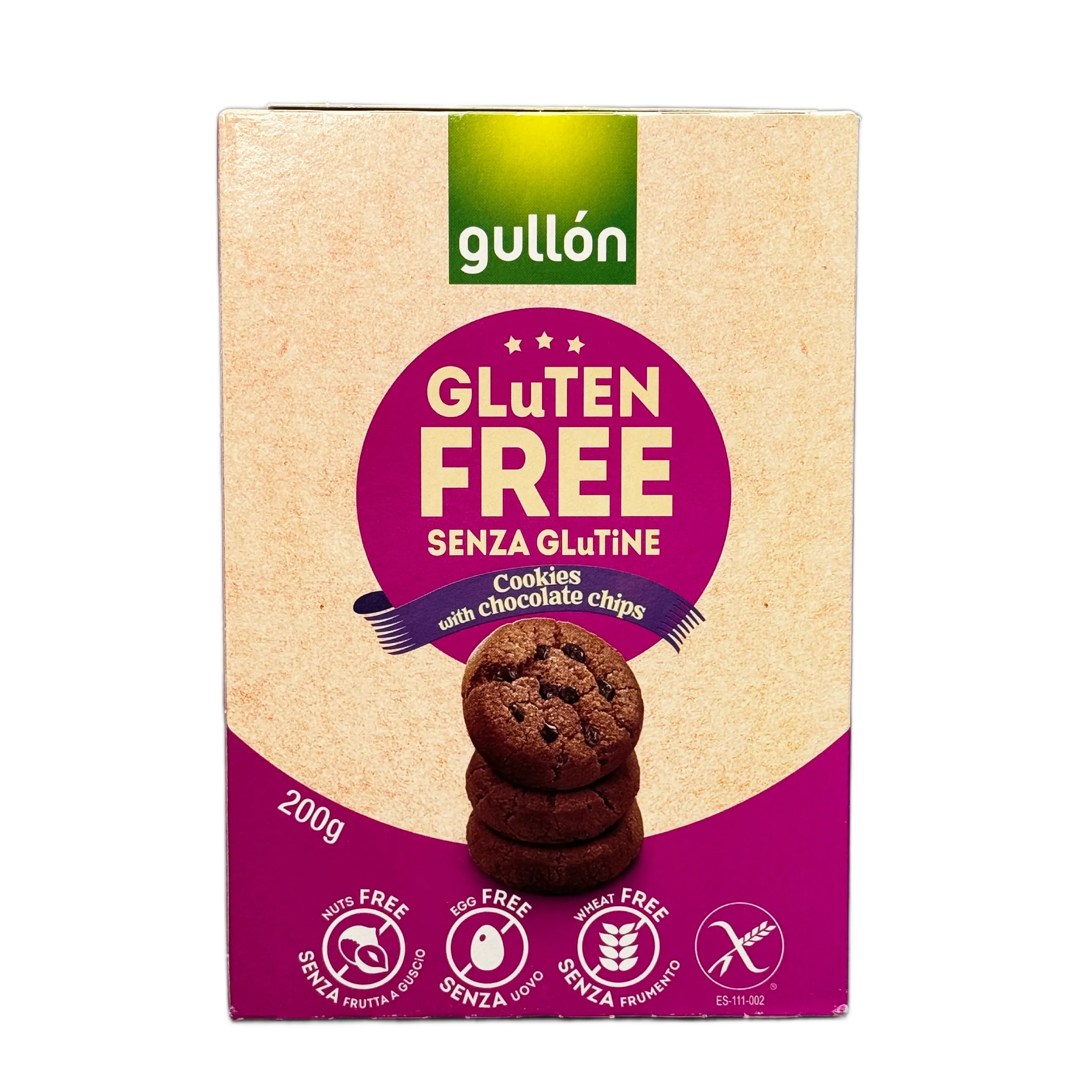 کوکی شکلاتی بدون گلوتن گولون