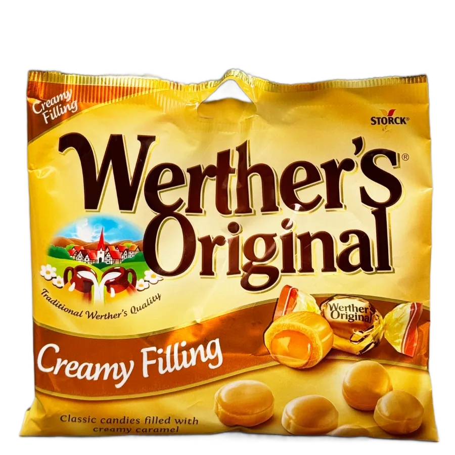 آبنبات وردرز فیلینگ کارامل 125 گرم